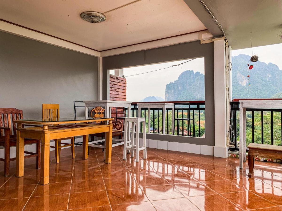Bountang Mountain View Riverside Hotel Vang Vieng Eksteriør bilde