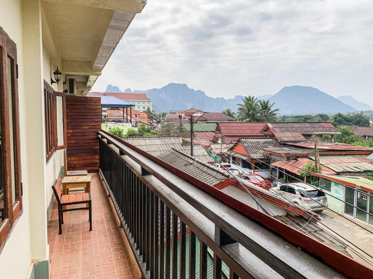 Bountang Mountain View Riverside Hotel Vang Vieng Eksteriør bilde