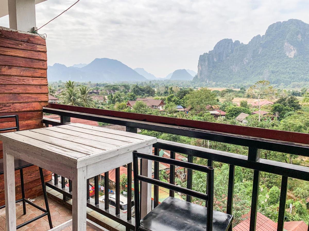 Bountang Mountain View Riverside Hotel Vang Vieng Eksteriør bilde