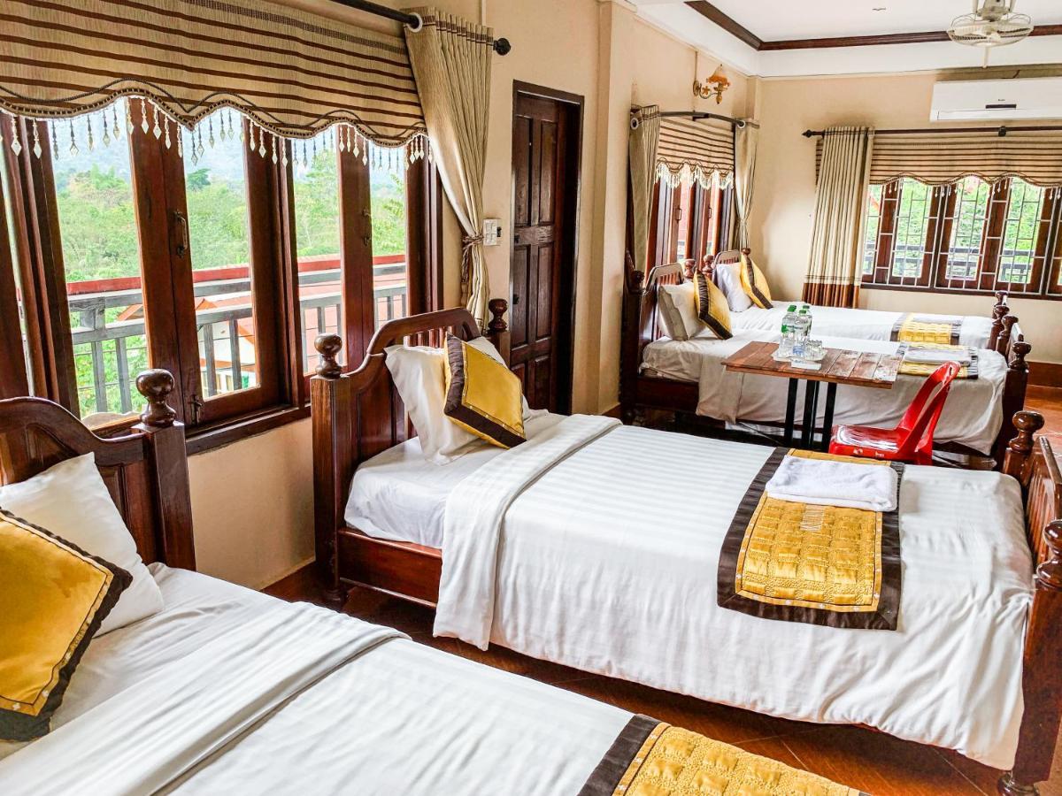 Bountang Mountain View Riverside Hotel Vang Vieng Eksteriør bilde