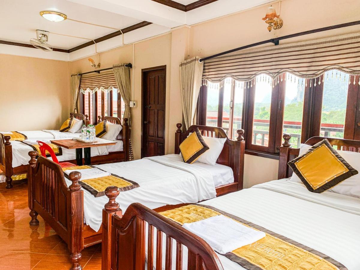 Bountang Mountain View Riverside Hotel Vang Vieng Eksteriør bilde