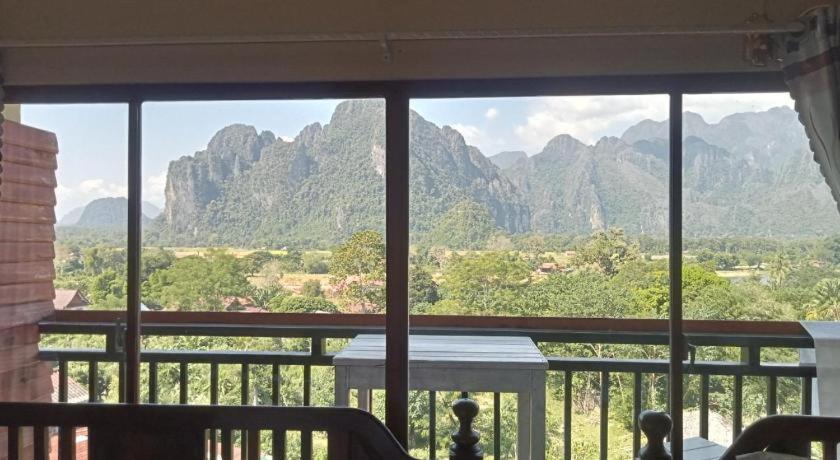 Bountang Mountain View Riverside Hotel Vang Vieng Eksteriør bilde