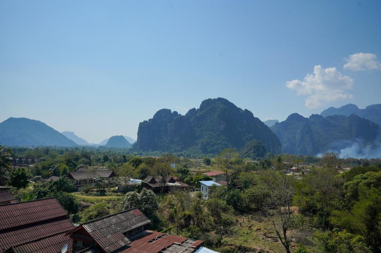 Bountang Mountain View Riverside Hotel Vang Vieng Eksteriør bilde